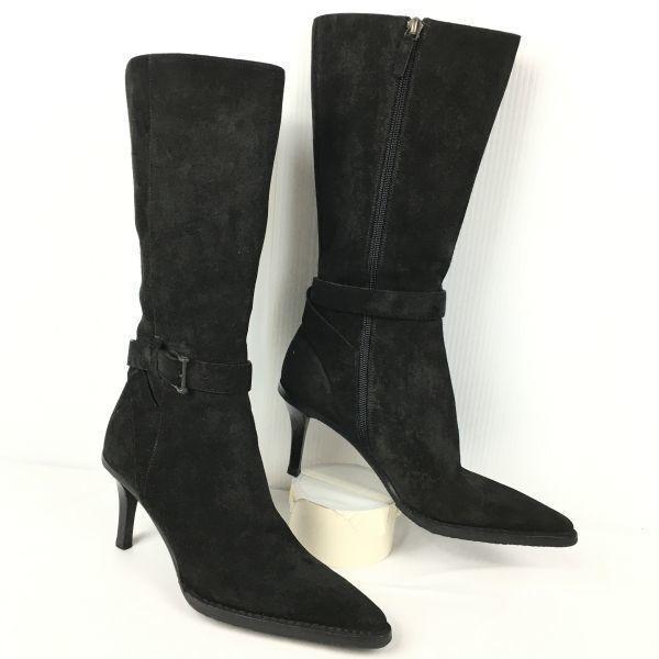 GUCCI Long Boots Size 36.5C (Approx. 22.523.0cm) Black Suede
GUCCI Long Boots Size 36.5C (Approx. 22.523.0cm) Black Suede