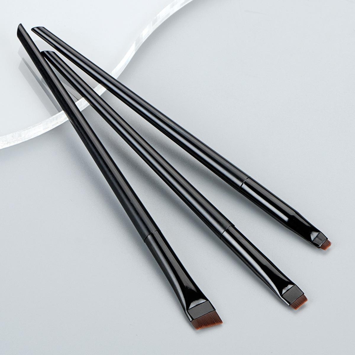 3Pcs Set Eye Makeup Brushes Eyeshadow Brush Kit Soft Fiber Eyeliner Eyebrow Makeup Tool Black+Gold
3Pcs Set Eye Makeup Brushes Eyeshadow Brush Kit Soft Fiber Eyeliner Eyebrow Makeup Tool Black+Gold