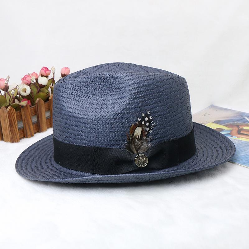 55-58cm Handwoven Panama Fedora Hat | Fine Fino Weave Straw for Men & Women | Summer Sun UV Protection Hat 55-58cm тёмно-синий
55-58cm Handwoven Panama Fedora Hat | Fine Fino Weave Straw for Men & Women | Summer Sun UV Protection Hat 55-58cm тёмно-синий