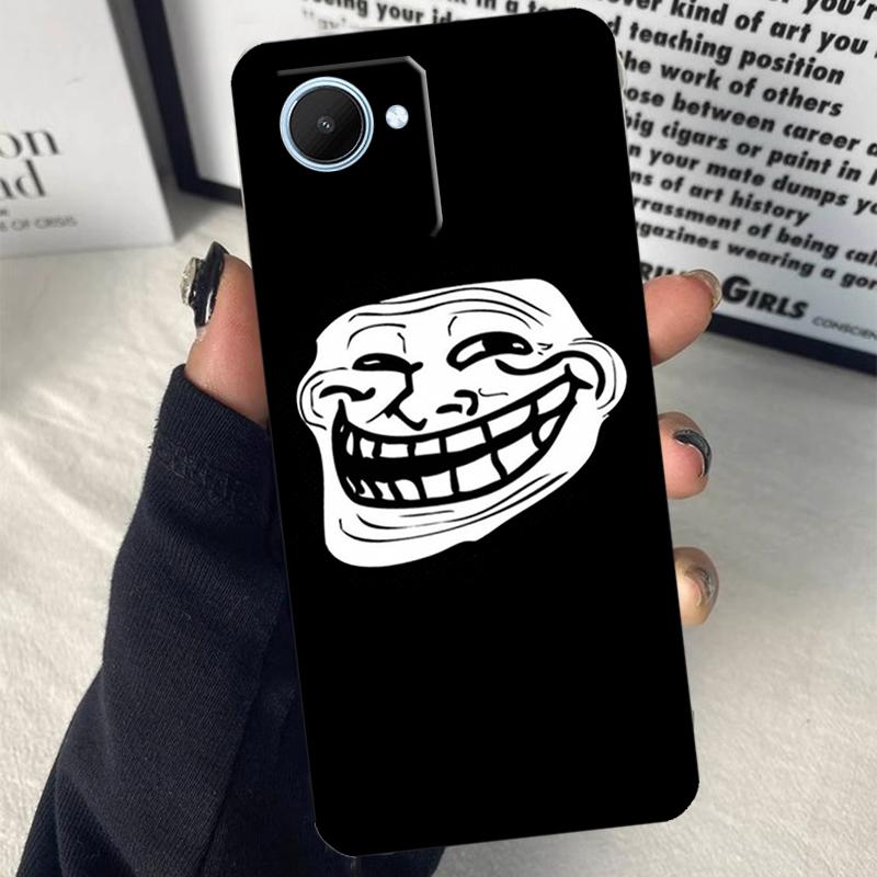 Troll Face Meme For Realme 15 14 10 11 12 13 Pro Plus C65 C67 C71 C63 C61 C55 C51 C53 C75 GT6 GT7 Pro Case For Realme GT6
Troll Face Meme For Realme 15 14 10 11 12 13 Pro Plus C65 C67 C71 C63 C61 C55 C51 C53 C75 GT6 GT7 Pro Case For Realme GT6