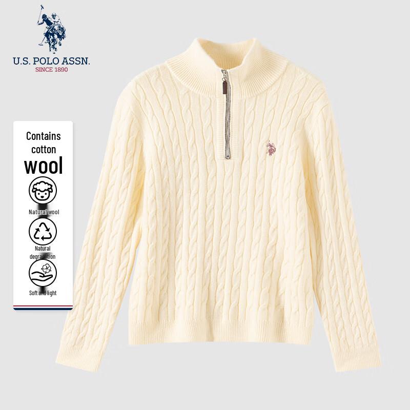 нас. POLO ASSN. Жіночий трикотажний светр з напіввисоким коміром XL
нас. POLO ASSN. Жіночий трикотажний светр з напіввисоким коміром XL