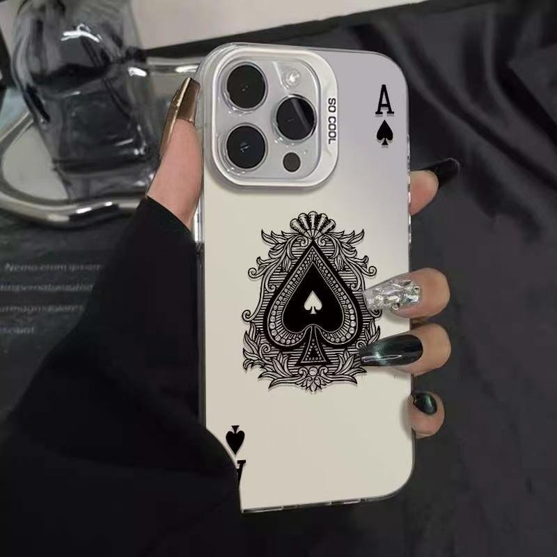 Poker Spade A Phone Case For iPhone 16 e 15 14 13 12 11 Pro Max Plus Mini X XS XR SE 2020 2022 iPhone 15 Pro
Poker Spade A Phone Case For iPhone 16 e 15 14 13 12 11 Pro Max Plus Mini X XS XR SE 2020 2022 iPhone 15 Pro