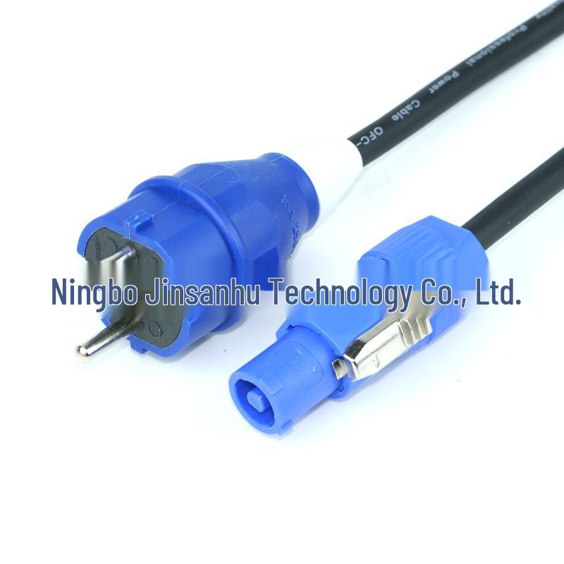 European Plug Stage Lighting Extension Cable with Blue Ohm Connector for Beam Light, Power Cord, and LED Display.
European Plug Stage Lighting Extension Cable with Blue Ohm Connector for Beam Light, Power Cord, and LED Display.