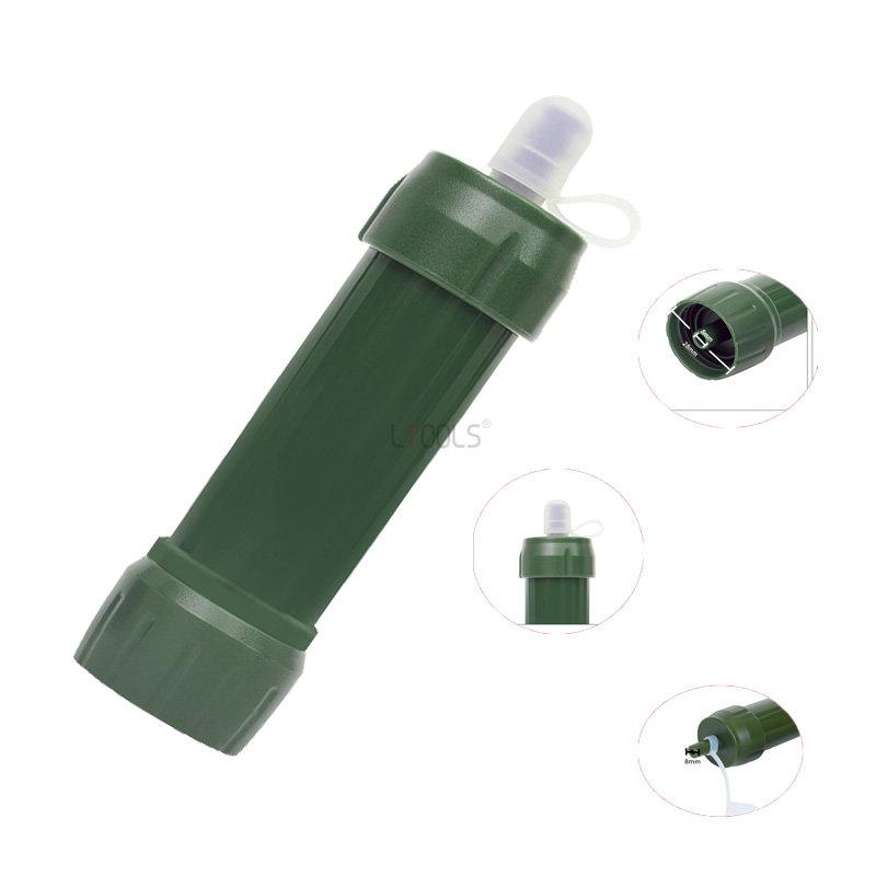 Outdoor Survival Water Filter Straw Portable Camping Water Purifier Water Filtration System Emergency Hiking
Outdoor Survival Water Filter Straw Portable Camping Water Purifier Water Filtration System Emergency Hiking