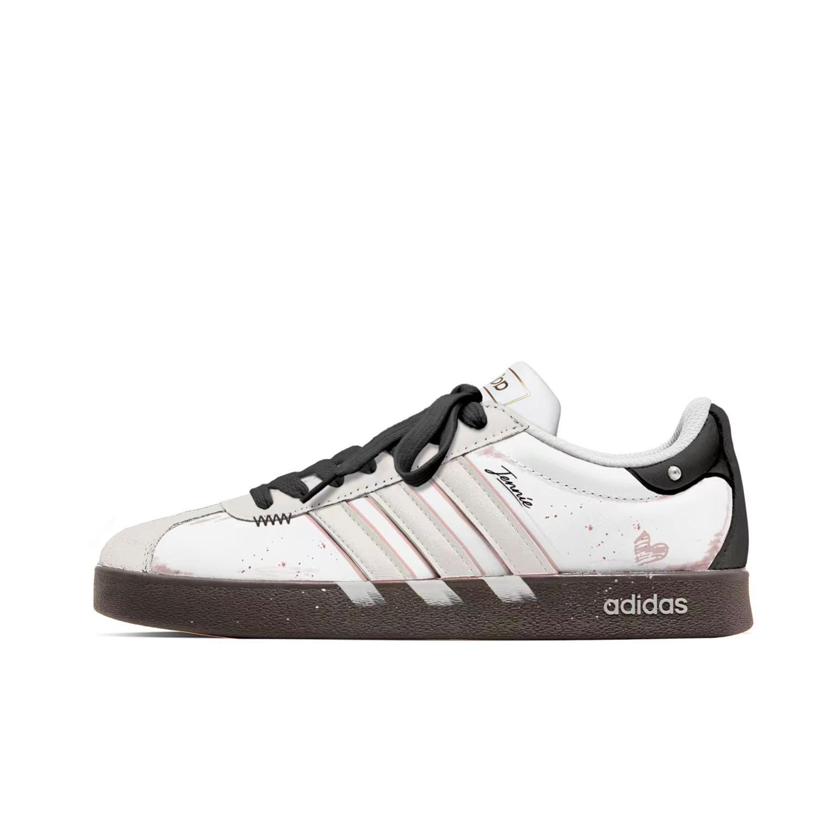 Adidas Vl Court Classic Pink Ink Whisper Low top Skateboard Shoes Unisex Yellow JQ2470(TeamM-) 44
Adidas Vl Court Classic Pink Ink Whisper Low top Skateboard Shoes Unisex Yellow JQ2470(TeamM-) 44