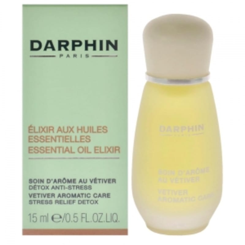 Darphin Aroma Essential Oil - Vetiver Jasmine 15 ml
Darphin Aroma Essential Oil - Vetiver Jasmine 15 ml