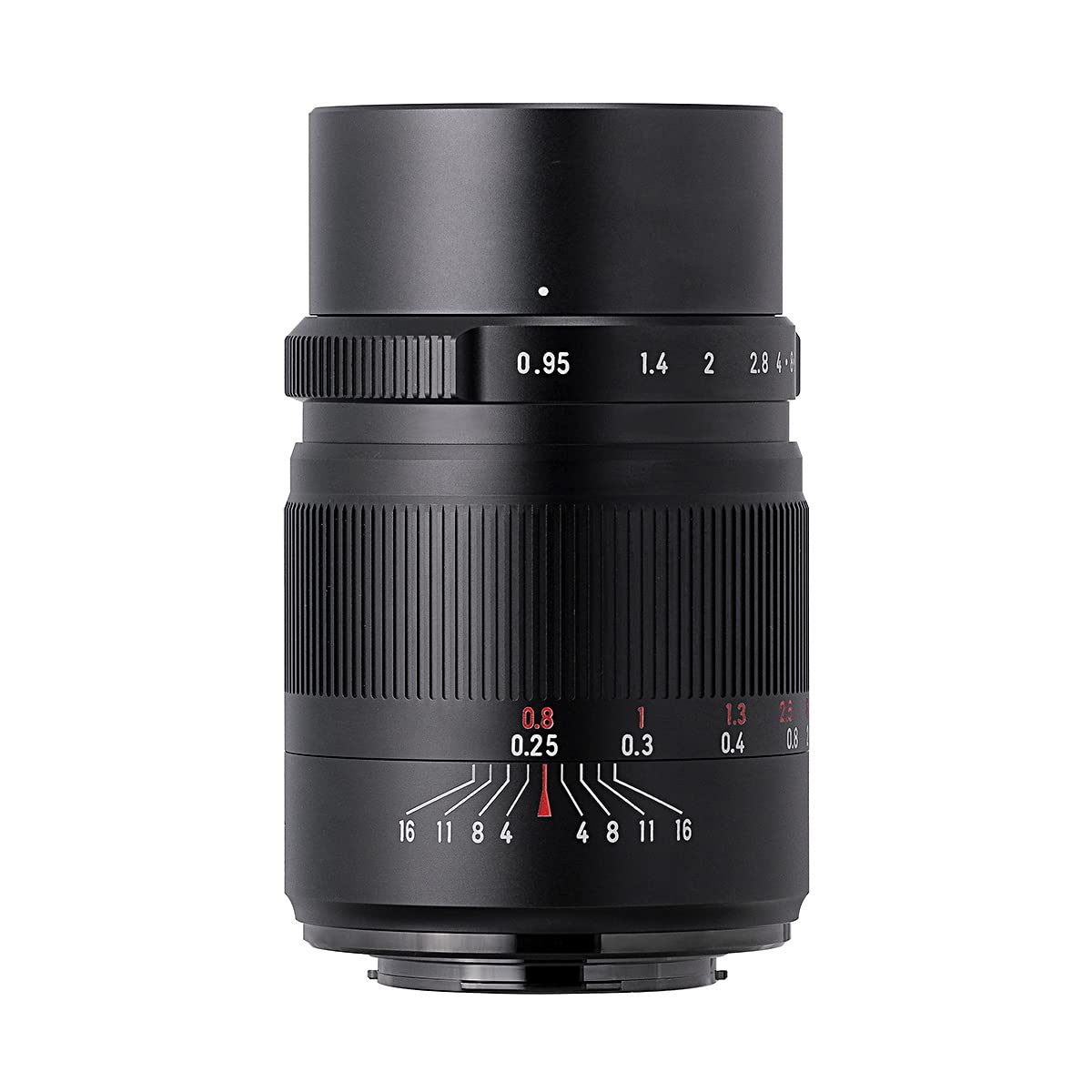 7Artisans 25mm ED Four Black Об єктив з фіксованою фокусною відстанню F0.95 (Мікро Третини) чорний
7Artisans 25mm ED Four Black Об єктив з фіксованою фокусною відстанню F0.95 (Мікро Третини) чорний