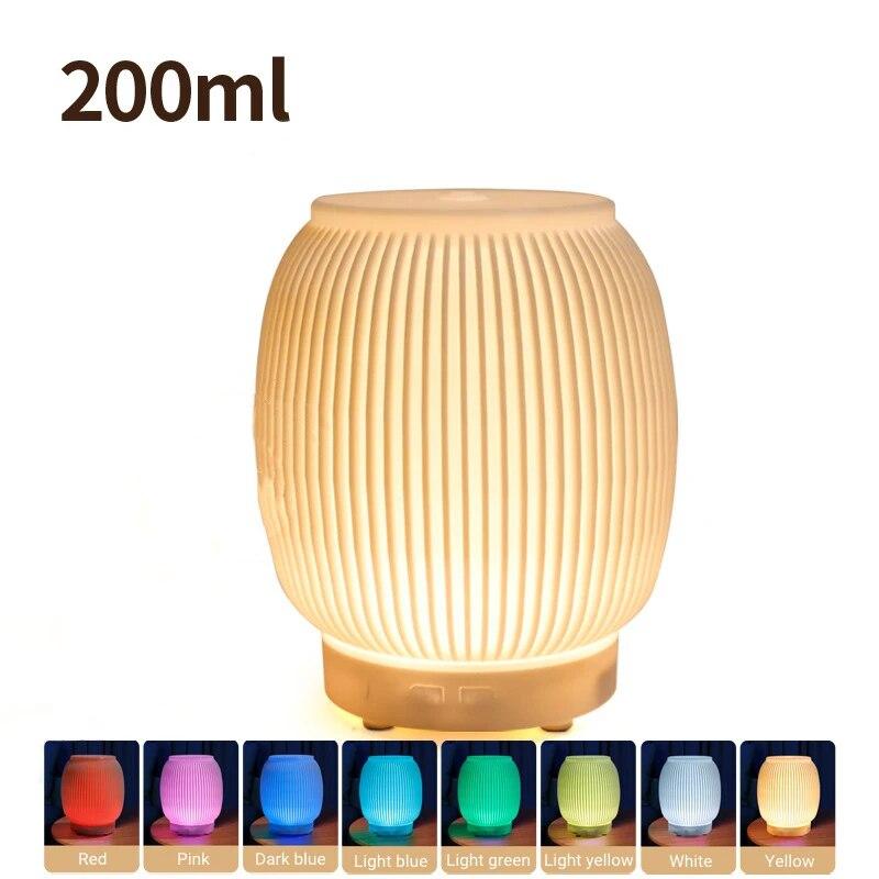 Креативный фонарь, ароматерапевтический увлажнитель воздуха, USB электрический ультразвуковой диффузор эфирного масла с красочным светодиодным ночником
Креативный фонарь, ароматерапевтический увлажнитель воздуха, USB электрический ультразвуковой диффузор эфирного масла с красочным светодиодным ночником