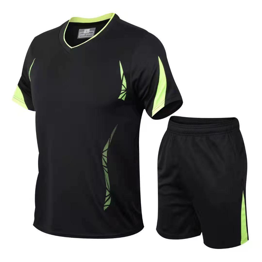 T Shirt and Short Set Summer Casual Short Sleeve Tops and Pants Suits New Sports Running Set Streetwear Tops Tshirts S
T Shirt and Short Set Summer Casual Short Sleeve Tops and Pants Suits New Sports Running Set Streetwear Tops Tshirts S