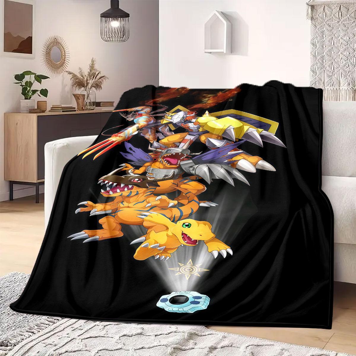 Manta de franela con personajes de dibujos animados de Digimon, adecuada para dormitorios, sofás, camas, sillas, picnics, viajes, decoración del hogar 75x90cm
Manta de franela con personajes de dibujos animados de Digimon, adecuada para dormitorios, sofás, camas, sillas, picnics, viajes, decoración del hogar 75x90cm