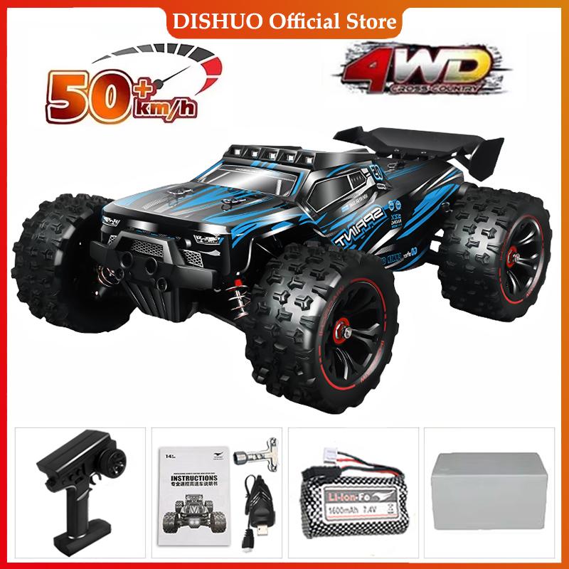 1:16 85KM/H Or 50KM/H 4WD RC Car With LED Remote Control Cars High Speed Drift Monster 4x4 Truck for Kids vs Wltoys 124017 Toys
1:16 85KM/H Or 50KM/H 4WD RC Car With LED Remote Control Cars High Speed Drift Monster 4x4 Truck for Kids vs Wltoys 124017 Toys