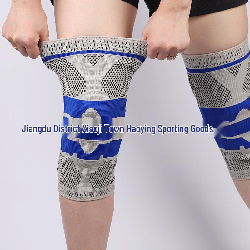 Silicone Knee Brace with Spring Support for Sports, Basketball, Hiking, Running, Fitness - Shock Absorbing Knee Pad Gray L Basic
Silicone Knee Brace with Spring Support for Sports, Basketball, Hiking, Running, Fitness - Shock Absorbing Knee Pad Gray L Basic