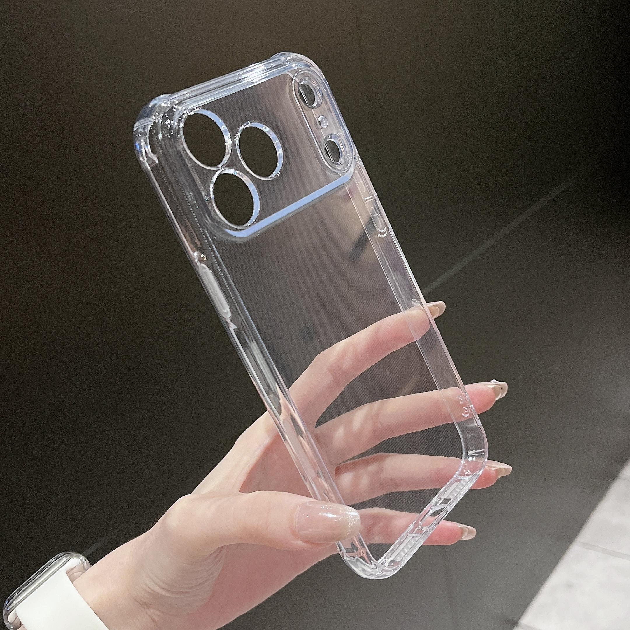 Soft TPU Transparent Shockproof Case For iPhone 17Air 17 16 16E 15 14 13 12 Plus Pro Max Ultra Thin Airbag Bumper Silicone Cover iPhone17 Pro чистий
Soft TPU Transparent Shockproof Case For iPhone 17Air 17 16 16E 15 14 13 12 Plus Pro Max Ultra Thin Airbag Bumper Silicone Cover iPhone17 Pro чистий