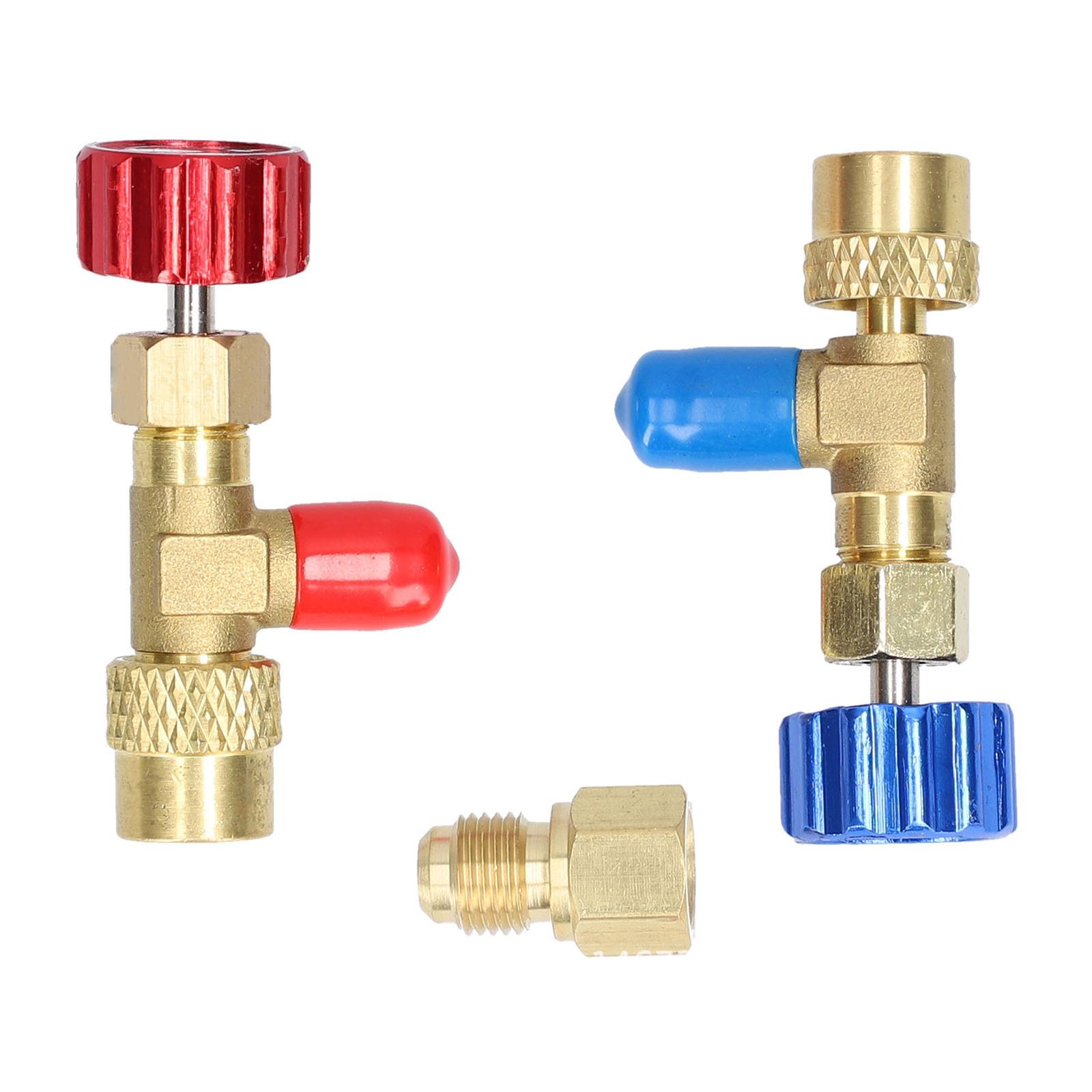 Charging Valves Connector Safety Valves Connection Adapter with 5/16 to 1/4 SAE Adapter 1
Charging Valves Connector Safety Valves Connection Adapter with 5/16 to 1/4 SAE Adapter 1