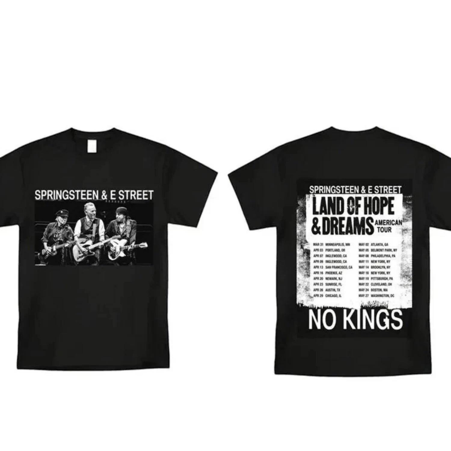 Bruce Springsteen&The E Street Band 2026 Tour Official Tshirt Daily Outdoor Retro Men s and Women s T-shirt Fan Printed T-shirt S чёрный
Bruce Springsteen&The E Street Band 2026 Tour Official Tshirt Daily Outdoor Retro Men s and Women s T-shirt Fan Printed T-shirt S чёрный