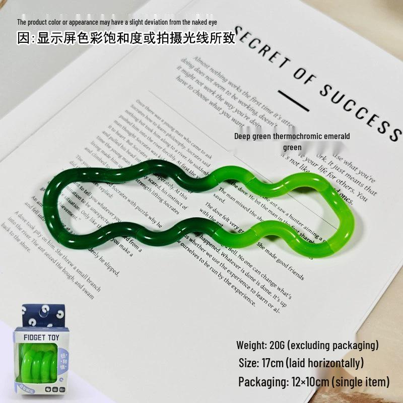 Twist & Lock Temperature-Sensitive Multi-Color Crystal Stress Relief Toy
Twist & Lock Temperature-Sensitive Multi-Color Crystal Stress Relief Toy