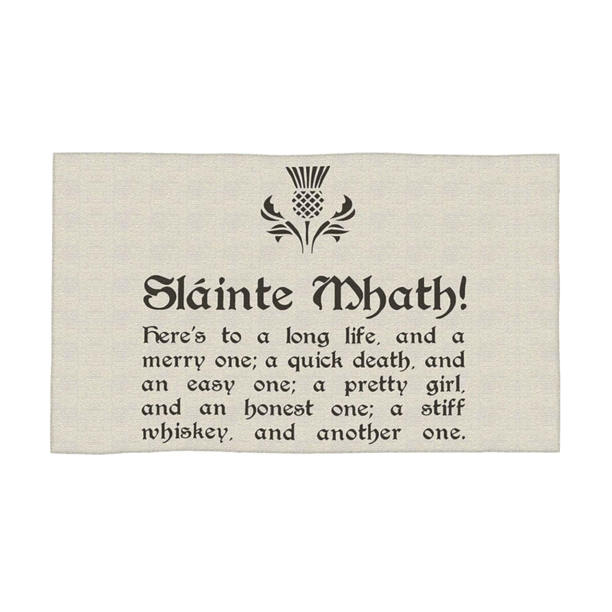 Slainte Mhath - Scottish Toast - with Thistl Soft Face Towel Quick Dry Pool Bath Cotton Towels Absorbent W30*H60(CM)
Slainte Mhath - Scottish Toast - with Thistl Soft Face Towel Quick Dry Pool Bath Cotton Towels Absorbent W30*H60(CM)