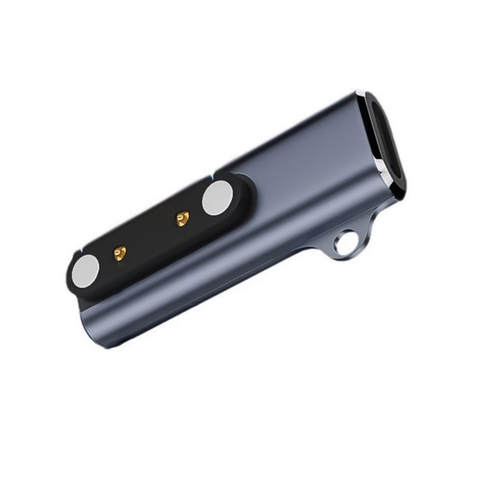 Магнитный адаптер Type-C на 2-контактный/4-контактный для наушников с костной проводимостью, шаг 7,62 мм, алюминиевый корпус с синим светодиодным индикатором B
Магнитный адаптер Type-C на 2-контактный/4-контактный для наушников с костной проводимостью, шаг 7,62 мм, алюминиевый корпус с синим светодиодным индикатором B