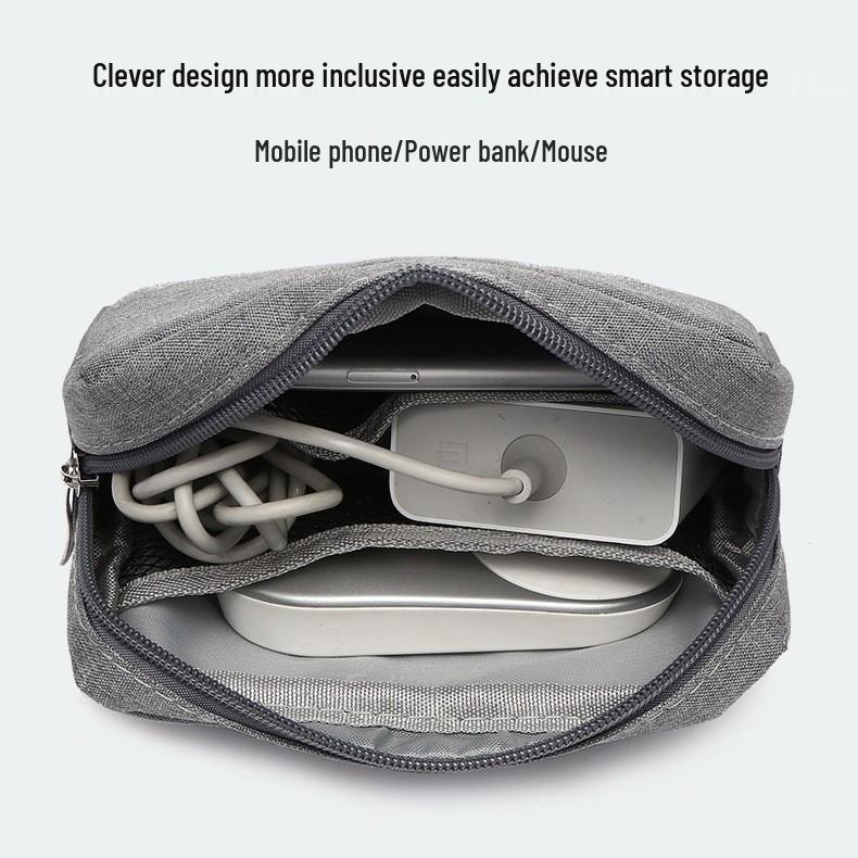 High-Quality Power Bank Storage & Cable Organizer Case, Digital Hard Drive Holder, 20,000mAh Charger Bag Small (Black)
High-Quality Power Bank Storage & Cable Organizer Case, Digital Hard Drive Holder, 20,000mAh Charger Bag Small (Black)