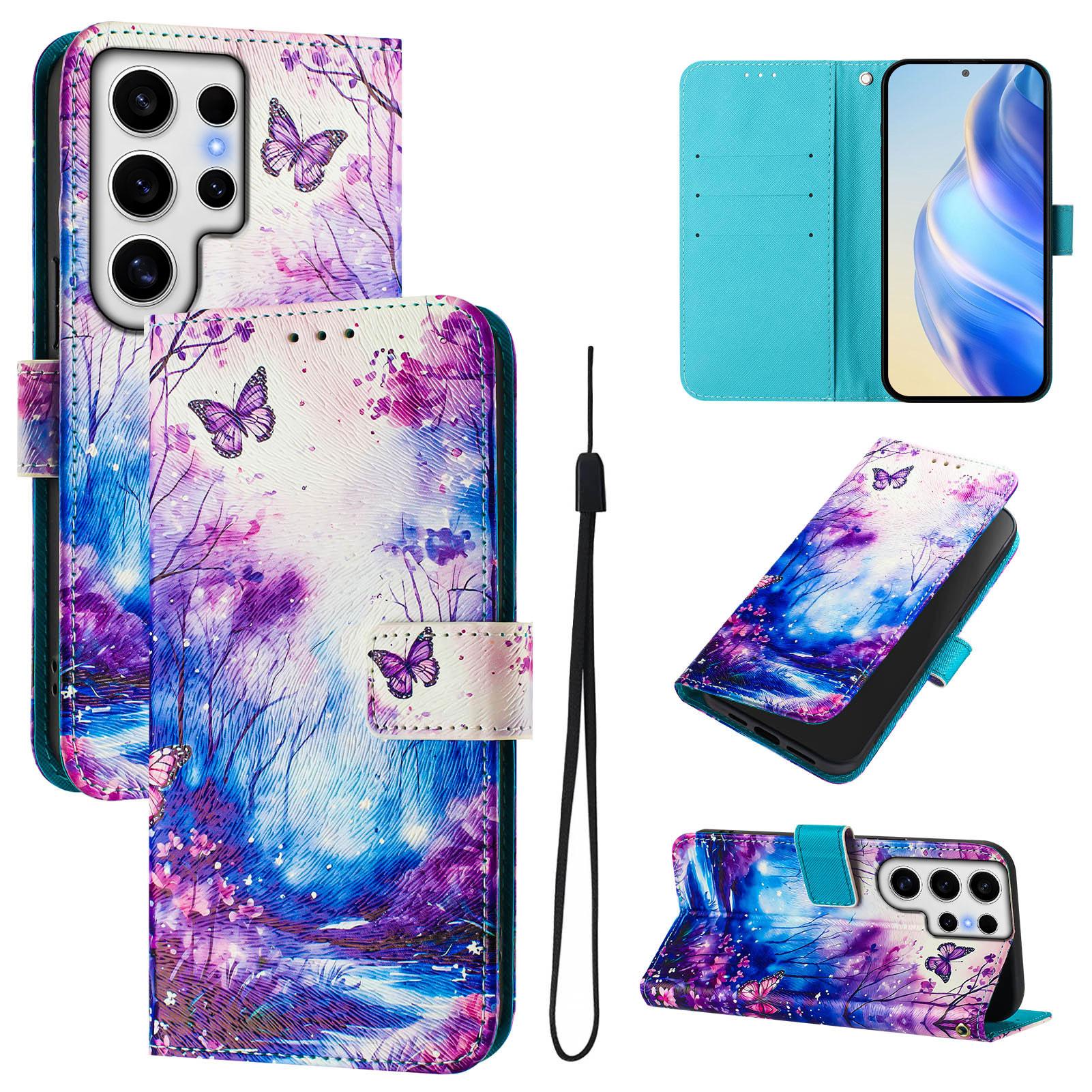 For Samsung Galaxy S24 Ultra Case Pattern Printing Wallet Phone Cover with Strap Dream Valley
For Samsung Galaxy S24 Ultra Case Pattern Printing Wallet Phone Cover with Strap Dream Valley