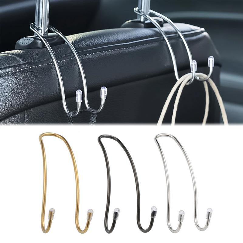 1PC Fashion Headrest Bag Rack Car Hangers Seat Holder Back Organizers Stainless Steel Storage Hooks
1PC Fashion Headrest Bag Rack Car Hangers Seat Holder Back Organizers Stainless Steel Storage Hooks
