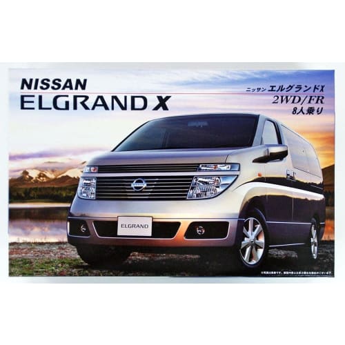 Fujimi Model 1/24 Inch-Up Series No. 68 Elgrand X 02 Plastic Model ID68
Fujimi Model 1/24 Inch-Up Series No. 68 Elgrand X 02 Plastic Model ID68