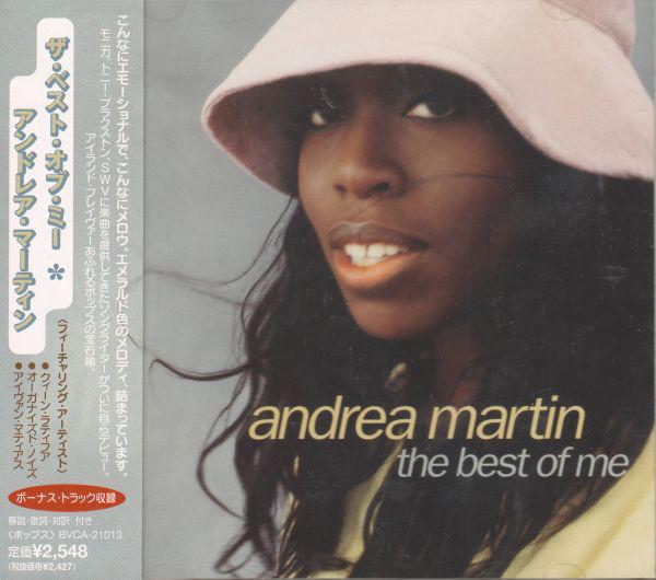CD ANDREA MARTIN - The Best Of Me BVCA21013PROMO Arista 1999 Japan Obi Rap & Hip-Hop/R&B
CD ANDREA MARTIN - The Best Of Me BVCA21013PROMO Arista 1999 Japan Obi Rap & Hip-Hop/R&B