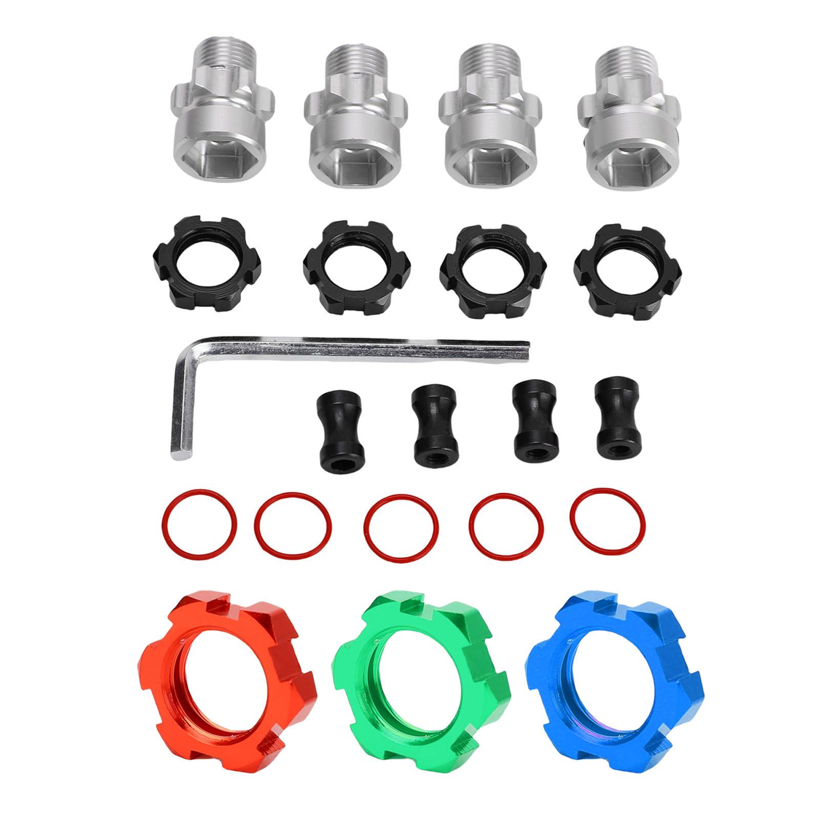 Splined Wheel Hex Hub Adapter Fit for Traxxas Slash 2WD Metal 12mm to 17mm Wheel Hex Adapter зелений
Splined Wheel Hex Hub Adapter Fit for Traxxas Slash 2WD Metal 12mm to 17mm Wheel Hex Adapter зелений
