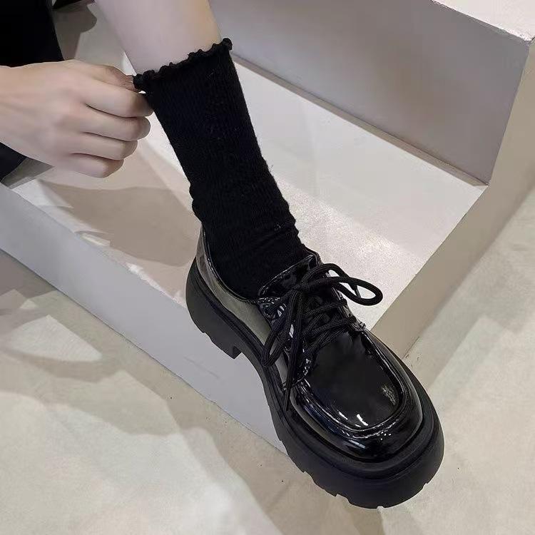 Женские туфли на платформе в британском стиле, универсальные, черные, однотонные, на платформе, новинка весны 2025 года, мокасины-буфы ins tide 40
Женские туфли на платформе в британском стиле, универсальные, черные, однотонные, на платформе, новинка весны 2025 года, мокасины-буфы ins tide 40