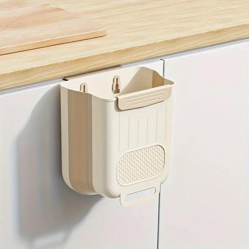 Складной настенный кухонный мусорный бак, экономящий место на дверце шкафа, мусорное ведро емкостью 10 л, без изгиба 6L бежевый
Складной настенный кухонный мусорный бак, экономящий место на дверце шкафа, мусорное ведро емкостью 10 л, без изгиба 6L бежевый