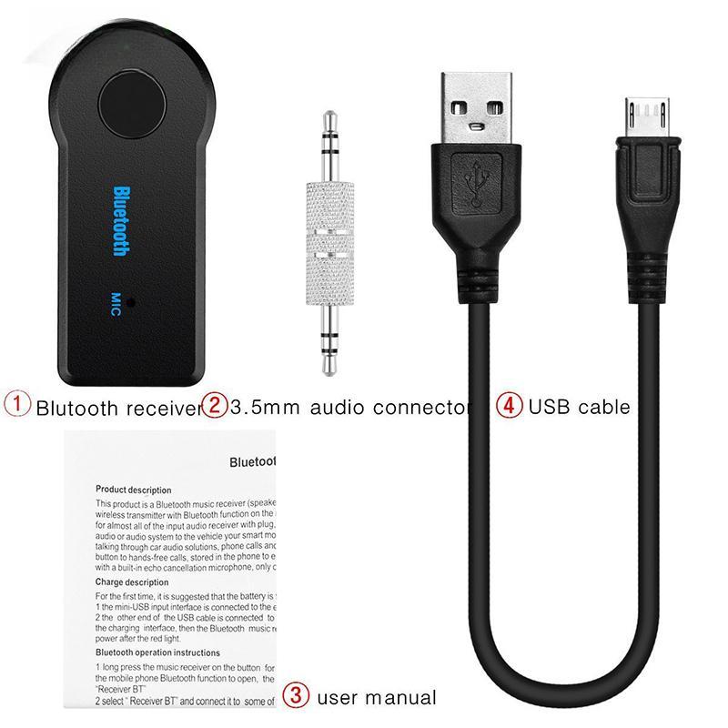 2 In 1 Wireless Bluetooth 5.0 Receiver Transmitter Adapter 3.5mm Jack For Car Music Audio Aux A2dp Headphone Reciever Handsfree Bluetooth v5.0
2 In 1 Wireless Bluetooth 5.0 Receiver Transmitter Adapter 3.5mm Jack For Car Music Audio Aux A2dp Headphone Reciever Handsfree Bluetooth v5.0