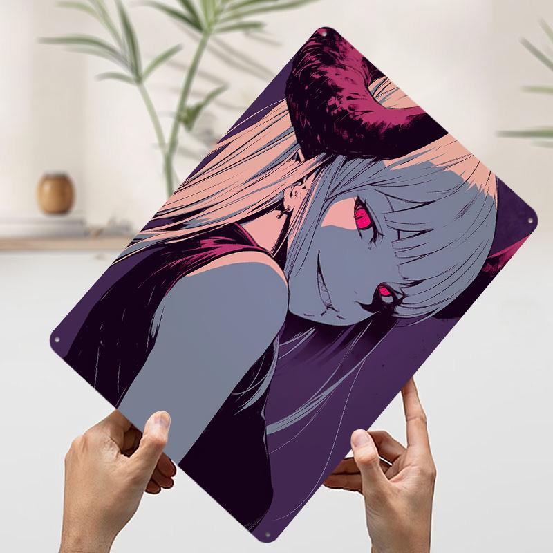 Anime Girl With Horns and Red Eyes Tin Plaque Poster Customized Wall Art Retro Vintage Metal Signs for Man Cave Room Decoration 7.9x11.8In(20x30cm)
Anime Girl With Horns and Red Eyes Tin Plaque Poster Customized Wall Art Retro Vintage Metal Signs for Man Cave Room Decoration 7.9x11.8In(20x30cm)