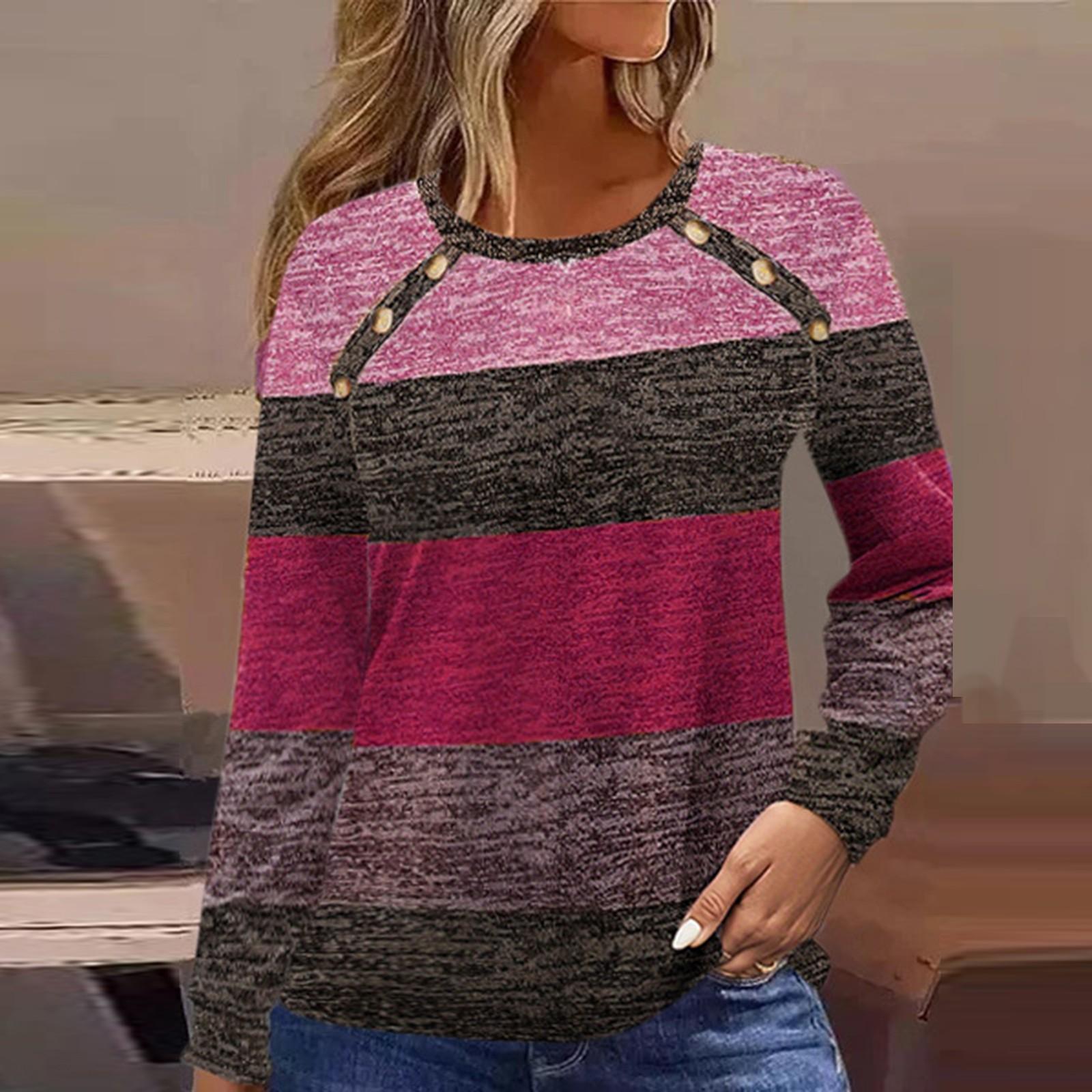 Женская модная повседневная футболка с круглым вырезом и длинным рукавом с пуговицами XL красный
Женская модная повседневная футболка с круглым вырезом и длинным рукавом с пуговицами XL красный