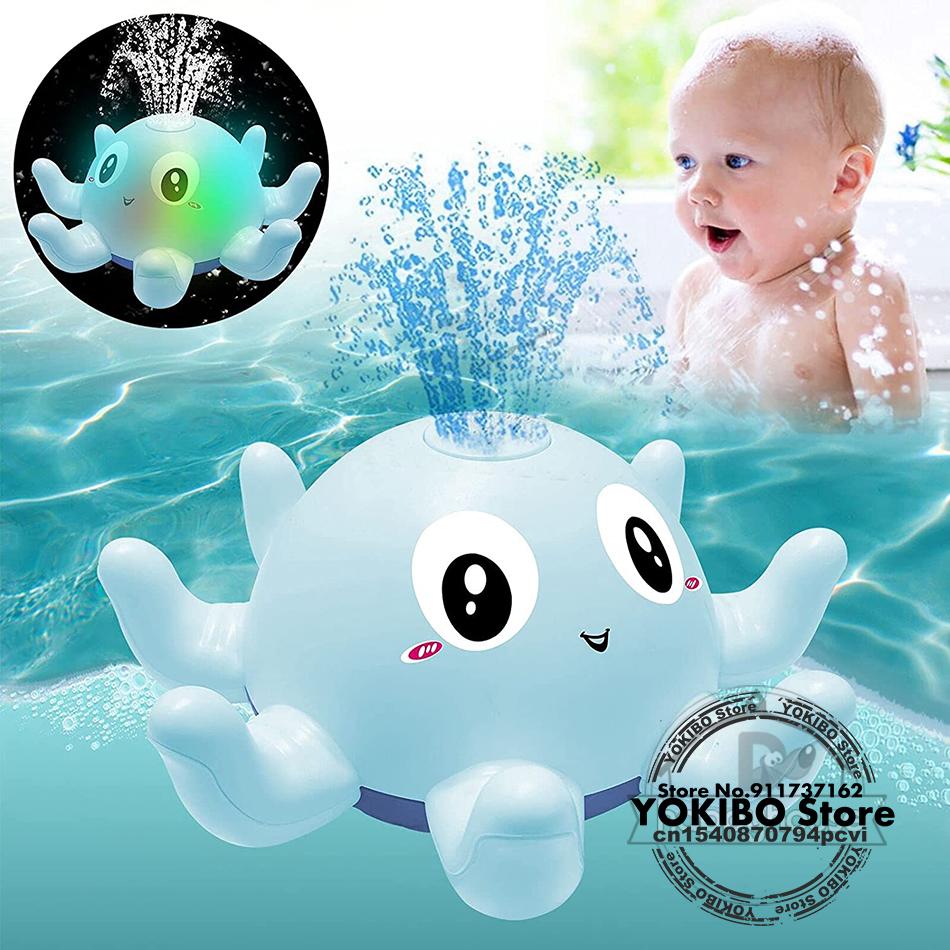 Детские игрушки для ванной, брызги воды, душ, игрушки для купания для детей, электрический шарик для ванны с китами и легкой музыкой, светодиодные игрушки, игрушка для ванны
Детские игрушки для ванной, брызги воды, душ, игрушки для купания для детей, электрический шарик для ванны с китами и легкой музыкой, светодиодные игрушки, игрушка для ванны