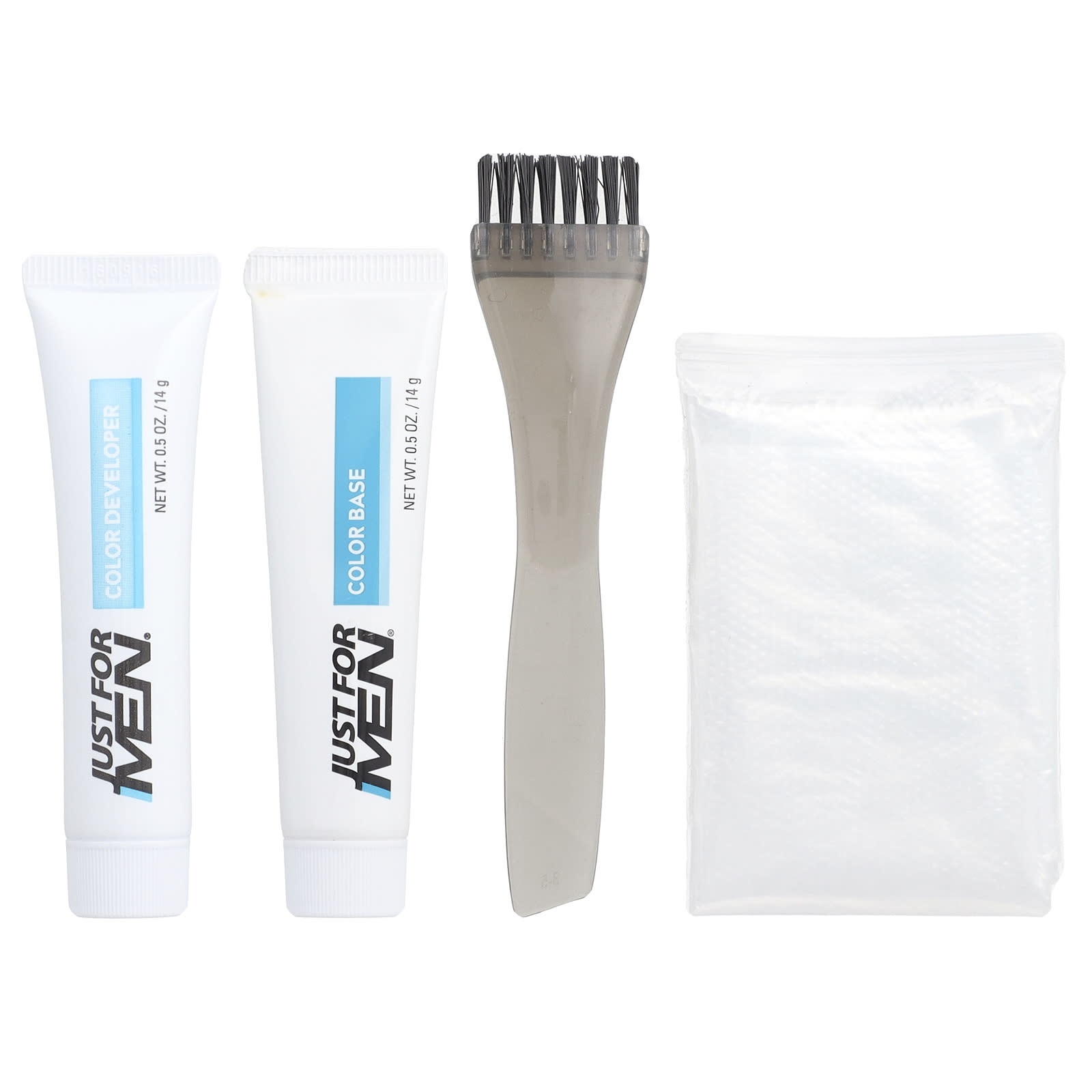 Just for Men, Mustache and Beard, Brush in Color Gel, Real Black M-55, 2 x 14 г (0,5 унції)
Just for Men, Mustache and Beard, Brush in Color Gel, Real Black M-55, 2 x 14 г (0,5 унції)