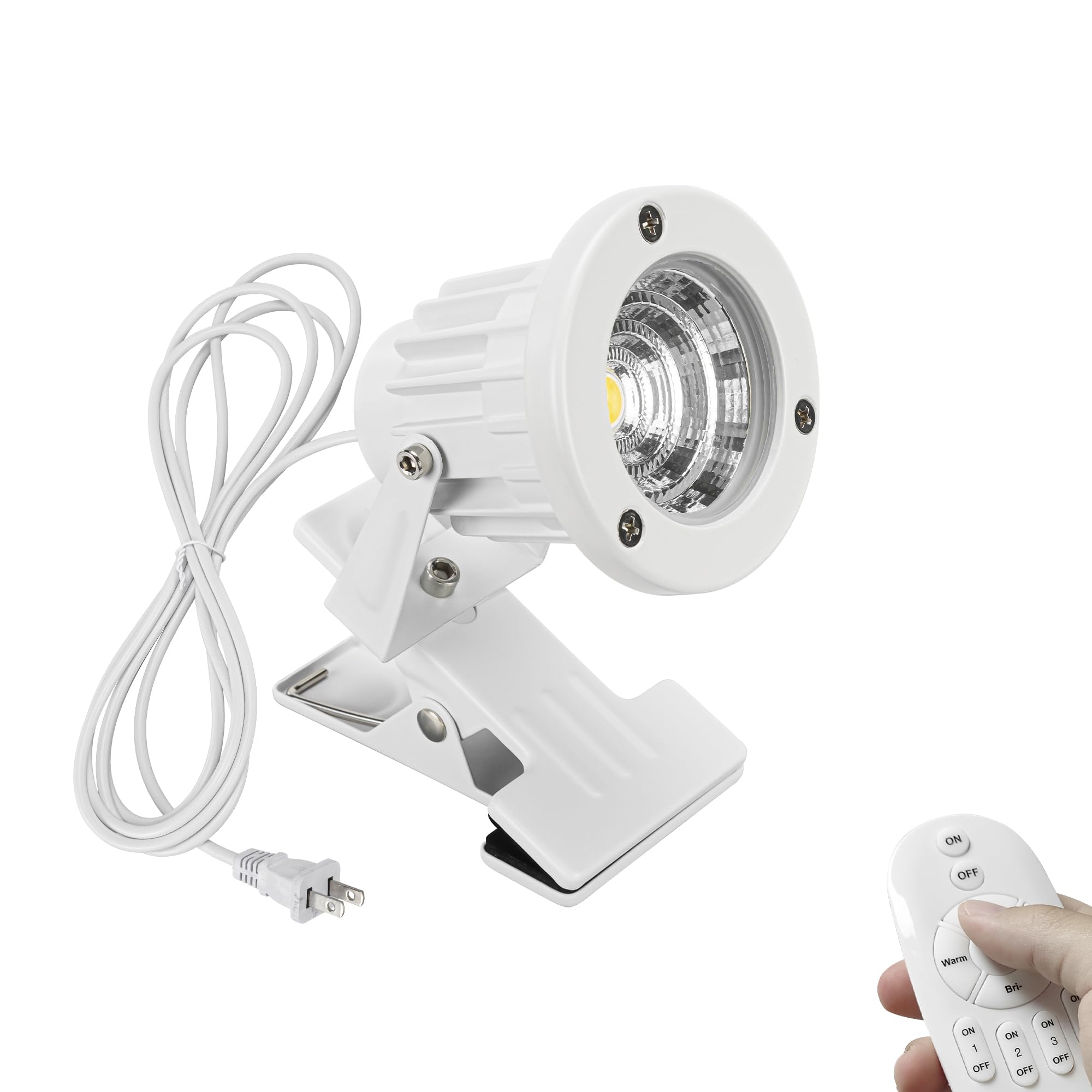 FSLiving 7W with remote light emitting color can be light bulb for blackboard LED clip piccolo cord length LED clip rainproof clip desk white body
FSLiving 7W with remote light emitting color can be light bulb for blackboard LED clip piccolo cord length LED clip rainproof clip desk white body