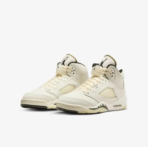 Air Jordan 5 V Retro GS Sail Coconut Milk Black Big Kids Youth FQ3682-100 EU 37.5
Air Jordan 5 V Retro GS Sail Coconut Milk Black Big Kids Youth FQ3682-100 EU 37.5