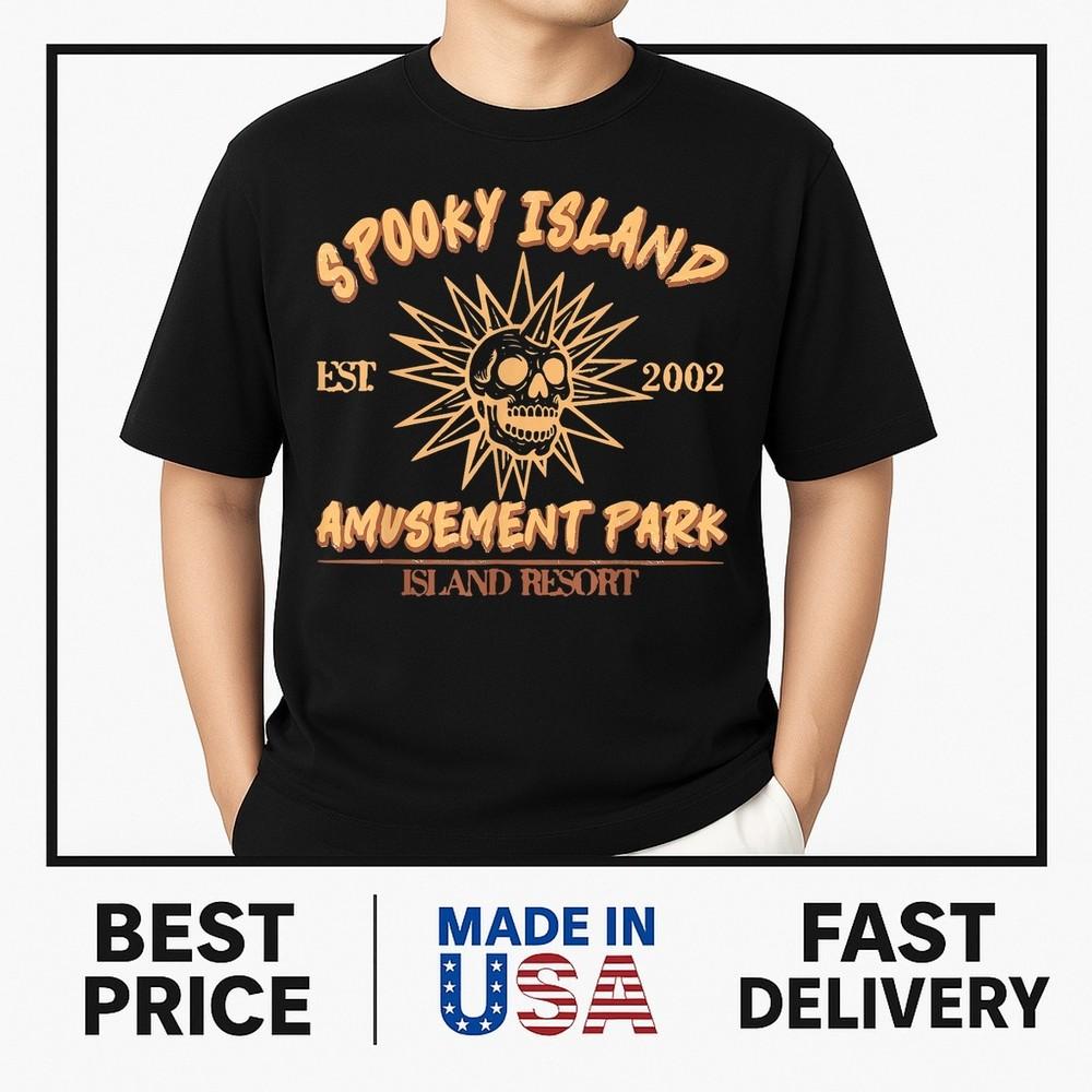 Spooky Island Est 2002 Amusement Park Skull Halloween Funny T-Shirt ON TREND Unisex T-Shirt L
Spooky Island Est 2002 Amusement Park Skull Halloween Funny T-Shirt ON TREND Unisex T-Shirt L