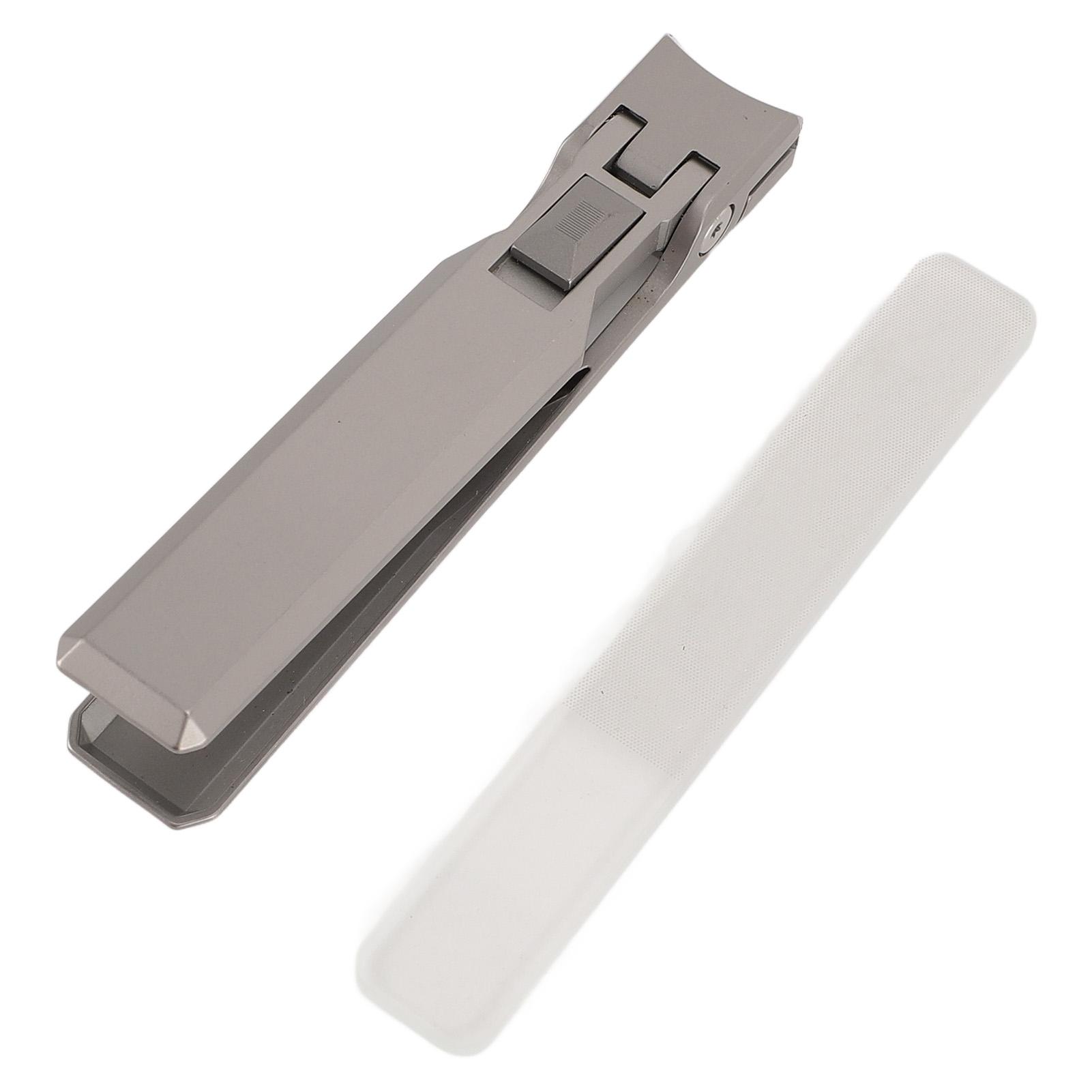 Large Nail Clipper with Push Button Wide Jaw Opening Heavy Duty Fingernail Toenail Clipper Silver
Large Nail Clipper with Push Button Wide Jaw Opening Heavy Duty Fingernail Toenail Clipper Silver