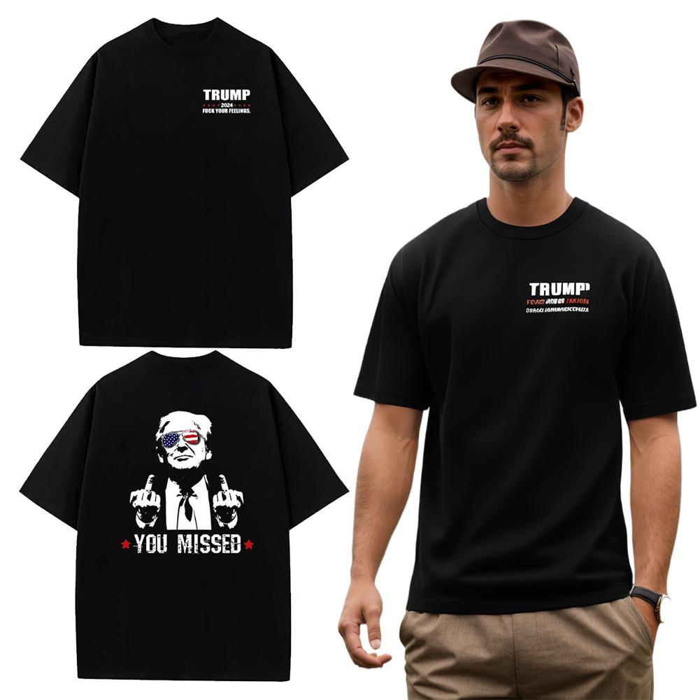 Trump You Missed Funny Trump 2024 President Shooting Unisex T-Shirt M чёрный
Trump You Missed Funny Trump 2024 President Shooting Unisex T-Shirt M чёрный