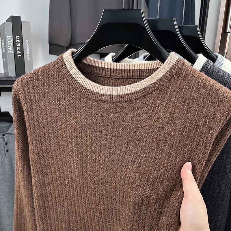Men s Casual Jacquard Wool Pullover Sweater - Winter Round Neck Fashion for All Ages XXXL (170-190 lbs) темно-коричневого кольору
Men s Casual Jacquard Wool Pullover Sweater - Winter Round Neck Fashion for All Ages XXXL (170-190 lbs) темно-коричневого кольору