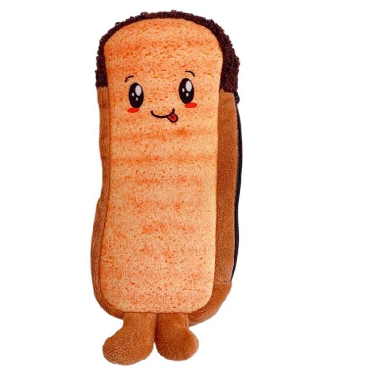 Lovely Toast Hot Dog Pencil Case Large Capacity Pen Bag Makeup Bag Creative Bread Pen Case School Office Supplies
Lovely Toast Hot Dog Pencil Case Large Capacity Pen Bag Makeup Bag Creative Bread Pen Case School Office Supplies