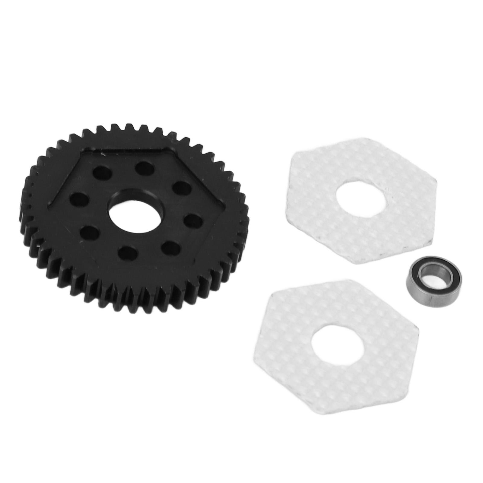 45T RC Reduction Gear Steel Noise Vibration Reduction Lightweight RC Gear Gear for Absima Sherpa
45T RC Reduction Gear Steel Noise Vibration Reduction Lightweight RC Gear Gear for Absima Sherpa