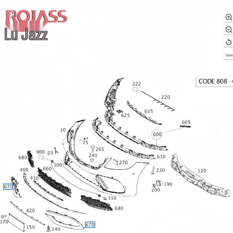 Mercedes-Benz S-Class S450/Maybach S560 W222 Front Bumper Chrome Lip Electroplated Decorative Strip Standard
Mercedes-Benz S-Class S450/Maybach S560 W222 Front Bumper Chrome Lip Electroplated Decorative Strip Standard