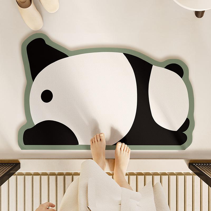 Cartoon Panda Bathroom Bathroom Absorbent Diatom Mud Floor Mat Cute Pad Anti-Slip Carpet Mat 30 * 40cm
Cartoon Panda Bathroom Bathroom Absorbent Diatom Mud Floor Mat Cute Pad Anti-Slip Carpet Mat 30 * 40cm