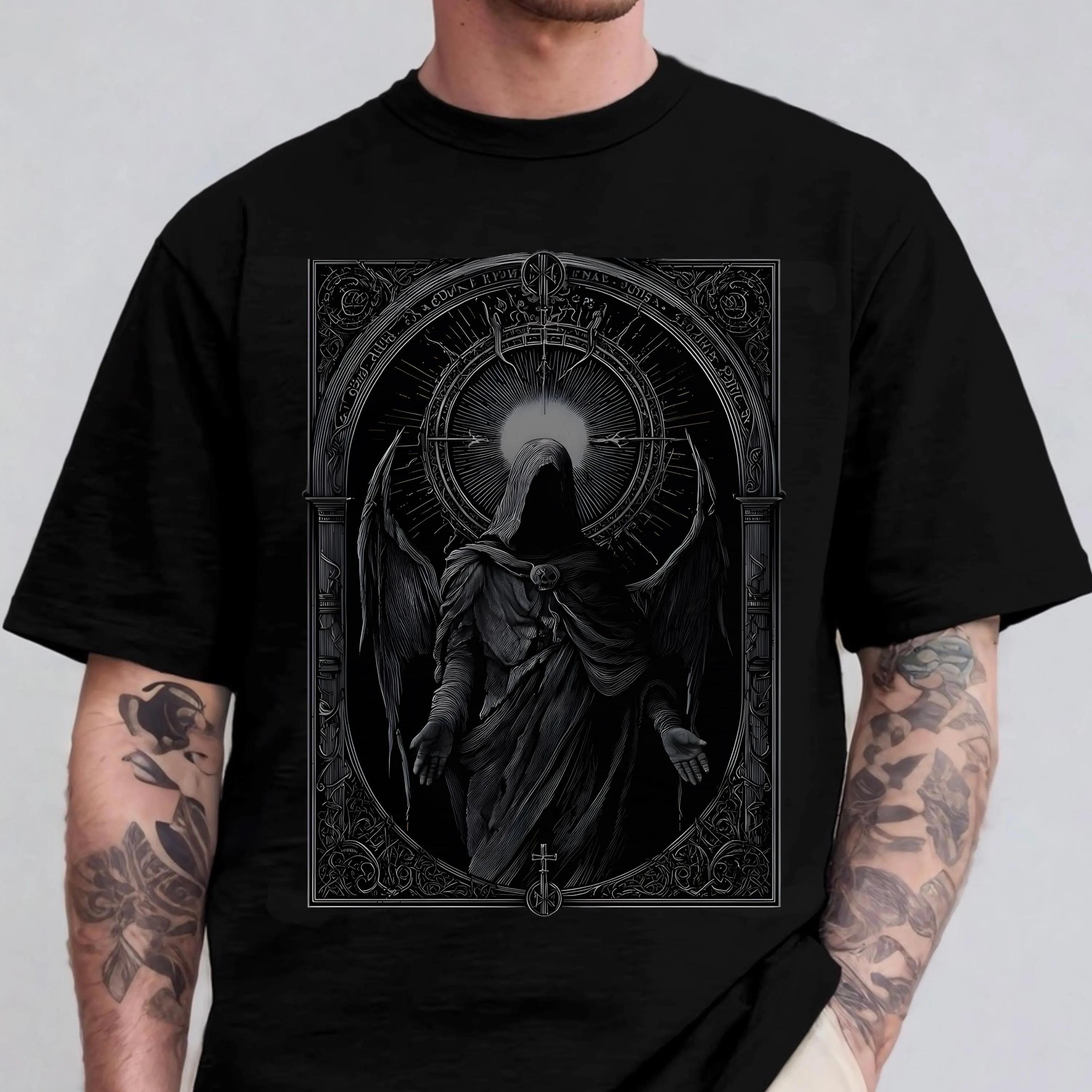 Shadow Of Death Goth Horror T-Shirt Unisex Punk Graphic Tee Gothic Grunge Metal Shirt Emo Alternative Clothing Goth Gift For Him 4XL
Shadow Of Death Goth Horror T-Shirt Unisex Punk Graphic Tee Gothic Grunge Metal Shirt Emo Alternative Clothing Goth Gift For Him 4XL