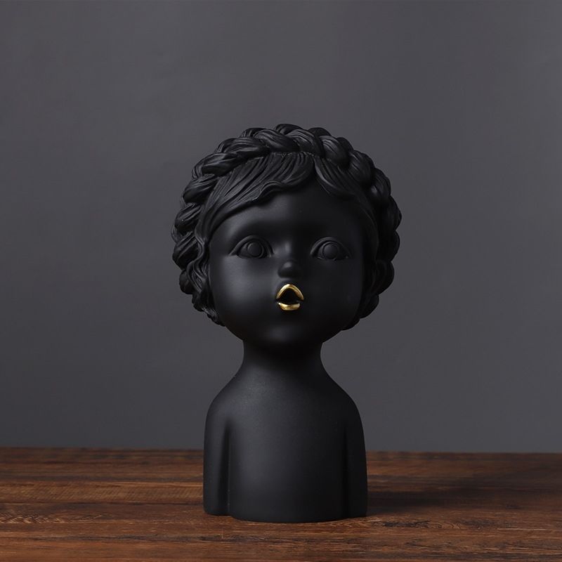 Resin Pouty Girl Sculpture Ornament Nordic Abstract Girl Bust Statue Crafts Interior Tabletop Aesthetic Decoration Birthday Gift чёрный
Resin Pouty Girl Sculpture Ornament Nordic Abstract Girl Bust Statue Crafts Interior Tabletop Aesthetic Decoration Birthday Gift чёрный