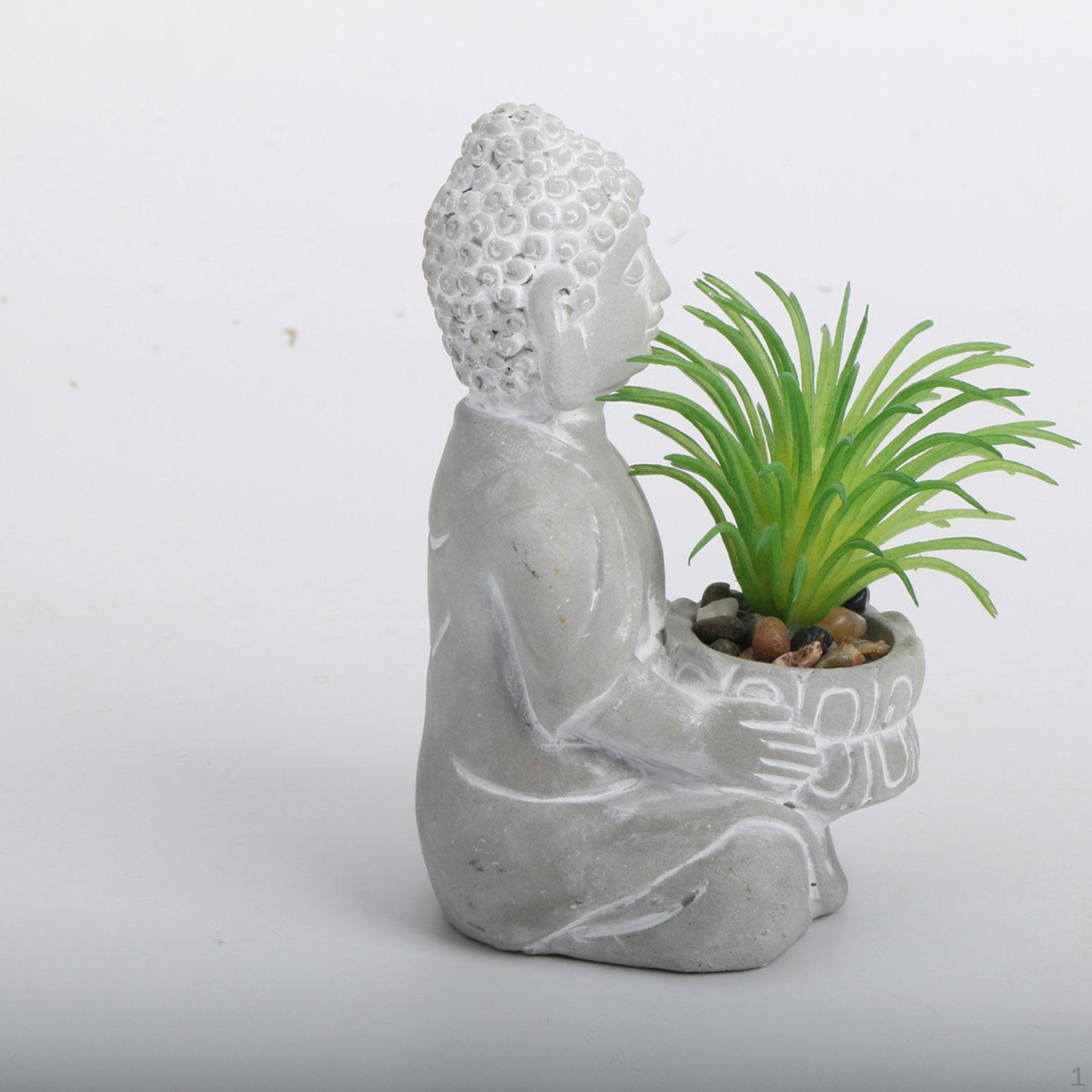 Buddha Flower Pot Decorative Plant Holder in Original Resin with Drainage Hole for Tabletop Gift Buddha
Buddha Flower Pot Decorative Plant Holder in Original Resin with Drainage Hole for Tabletop Gift Buddha