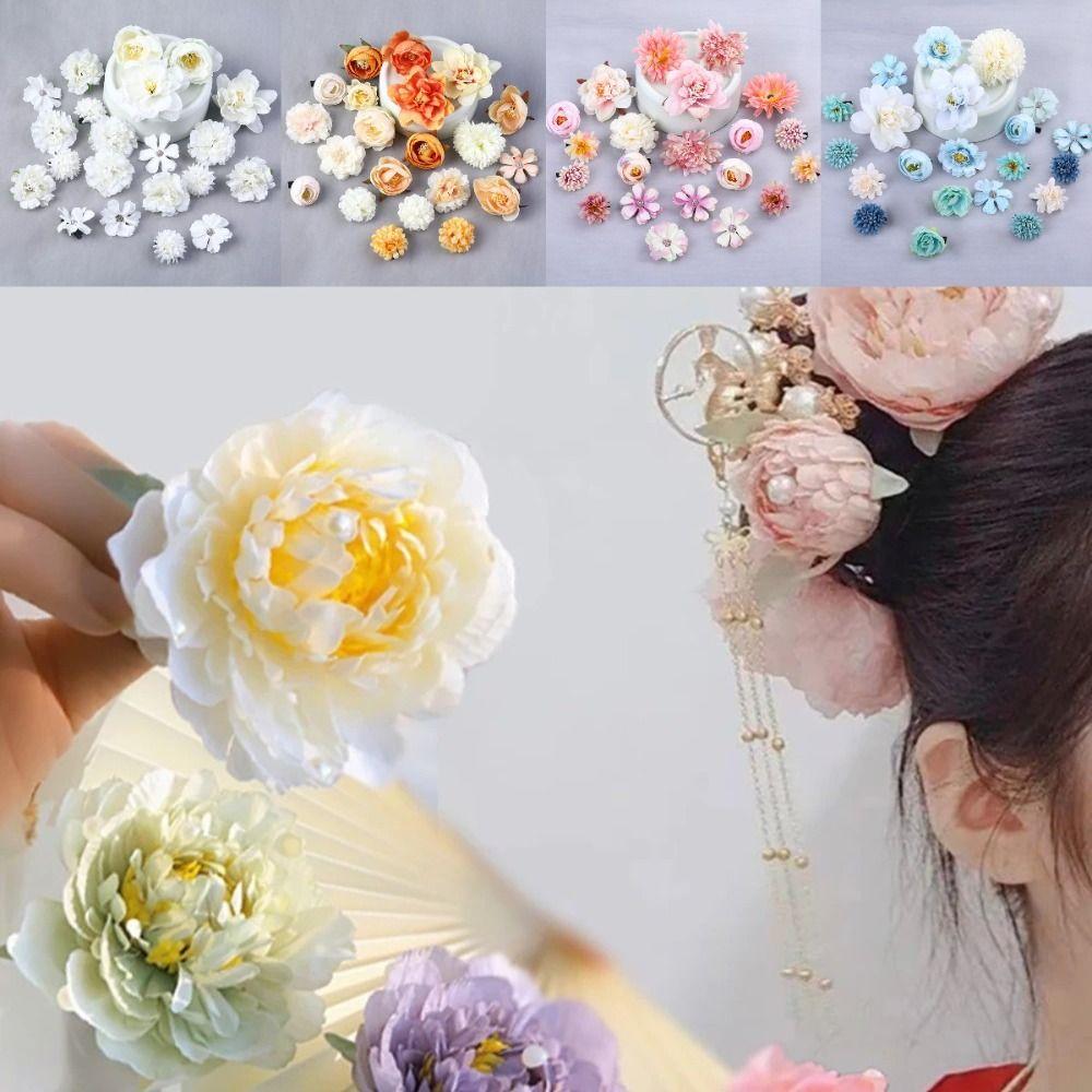 21/30Pcs DIY Craft Mixed Artificial Flowers Set Colorful Silk Flower Hairpin Party Decoration
21/30Pcs DIY Craft Mixed Artificial Flowers Set Colorful Silk Flower Hairpin Party Decoration