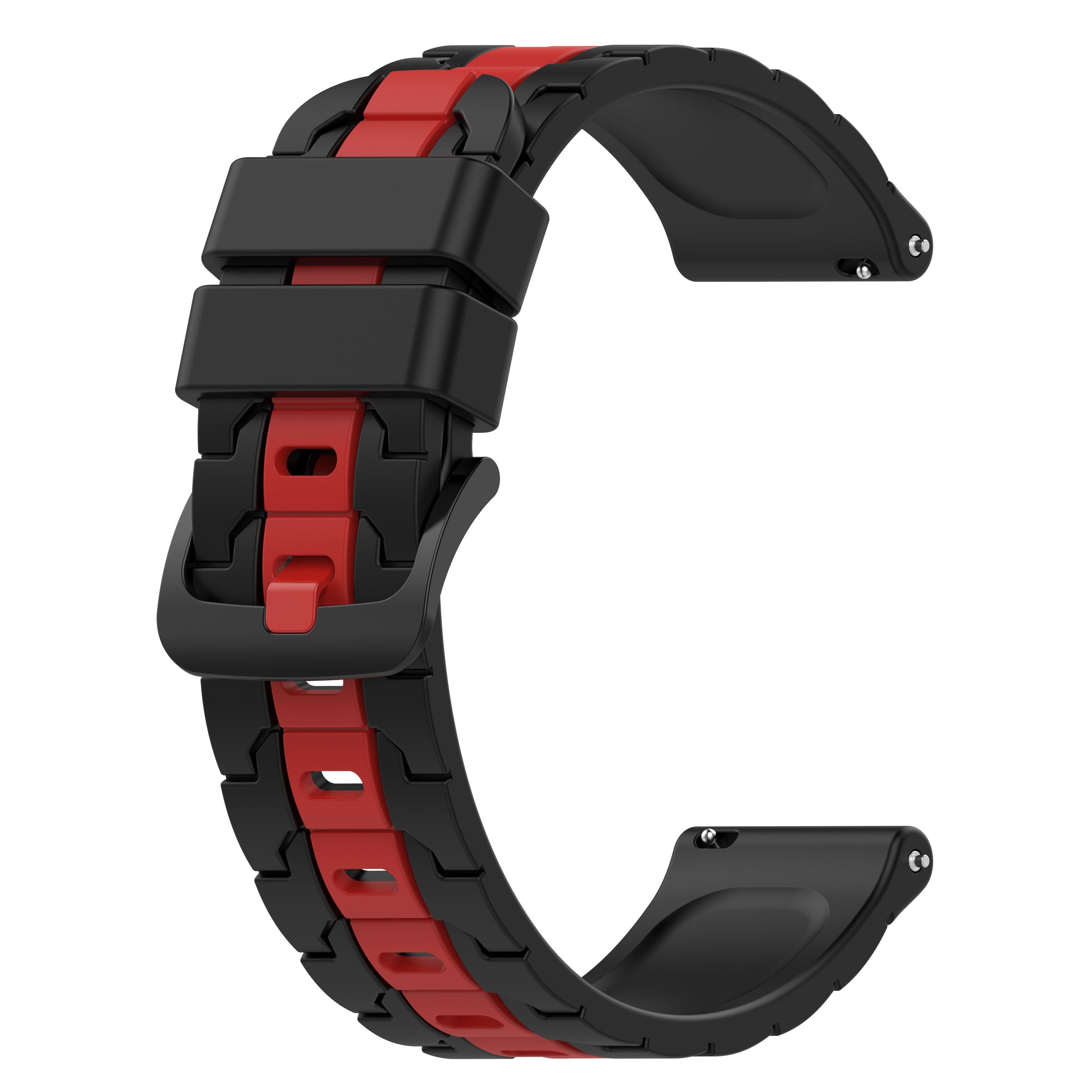 For Polar Grit X/Vantage M Dual Color Chain Design Smartwatch Strap 22mm Adjustable Silicone Wrist Band Black/Navy Blue
For Polar Grit X/Vantage M Dual Color Chain Design Smartwatch Strap 22mm Adjustable Silicone Wrist Band Black/Navy Blue